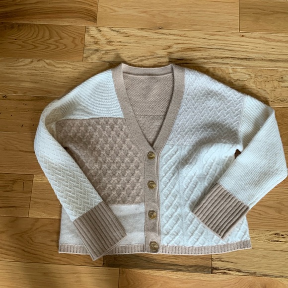 Rachel Zoe 100% Cashmere Cardigan - Picture 2 of 4